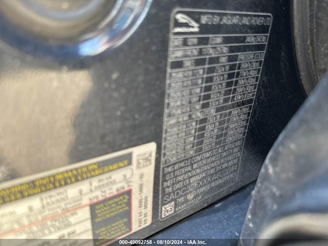 2019 JAGUAR F-PACE SADCJ2FXXKA602044 Photo 8