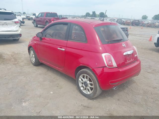 2012 FIAT 500 3C3CFFAR0CT127161 Photo 2