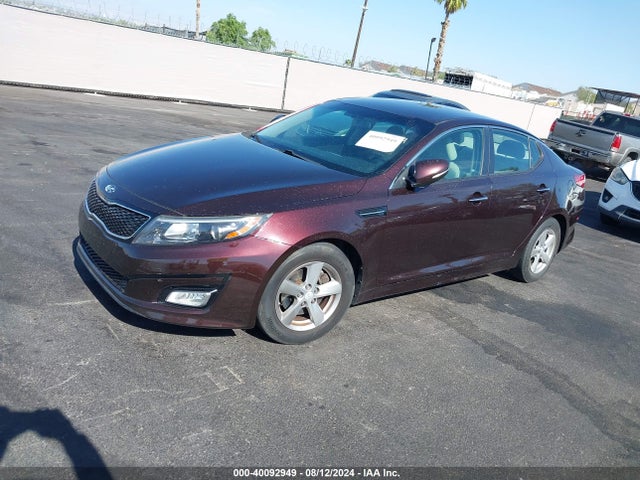 KIA Optima Lx 2015 5XXGM4A79FG385250 Image 2
