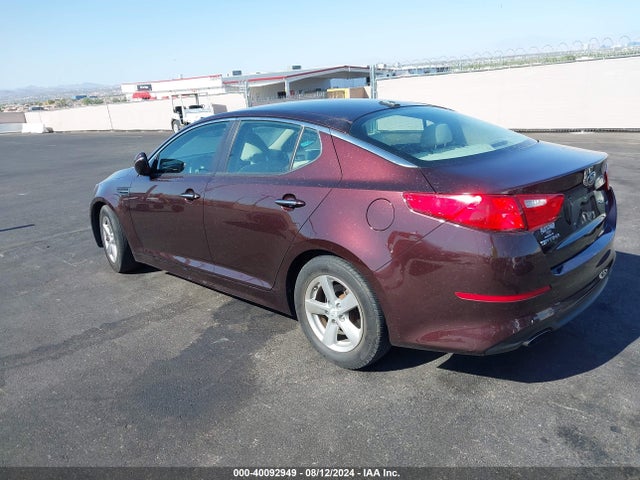 KIA Optima Lx 2015 5XXGM4A79FG385250 Image 3