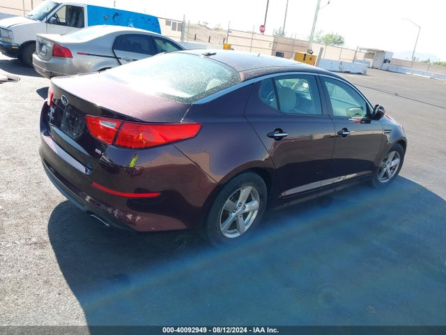 KIA Optima Lx 2015 5XXGM4A79FG385250 Image 4