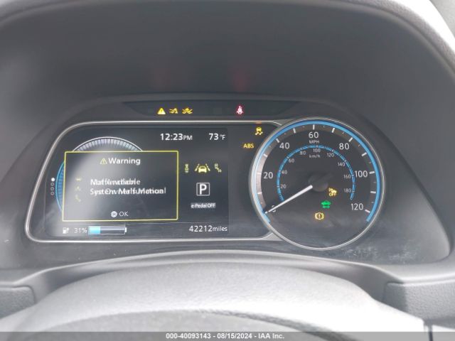 1N4AZ1CV0MC556200 Nissan Leaf Sv 40 Kwh
