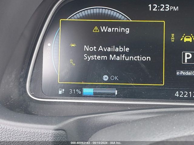 1N4AZ1CV0MC556200 Nissan Leaf Sv 40 Kwh