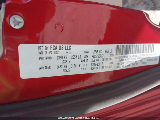 2C4RC1BG8FR739727 Chrysler Town & Country Touring