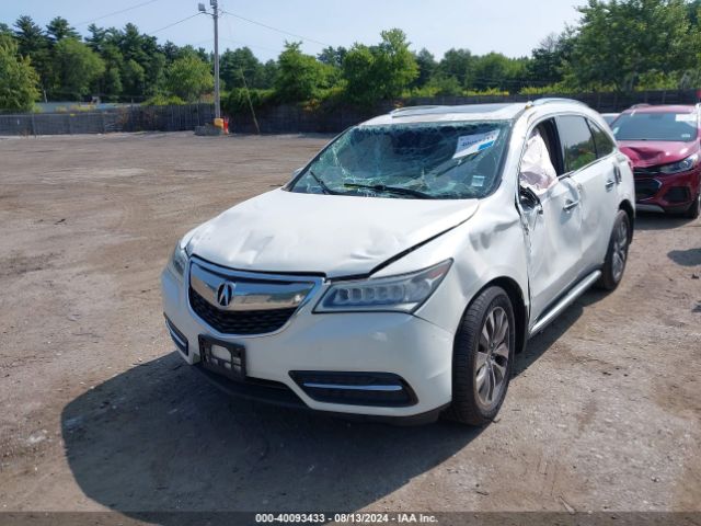 5FRYD4H65EB002826 Acura Mdx Technology Pkg W/entertainment Pkg