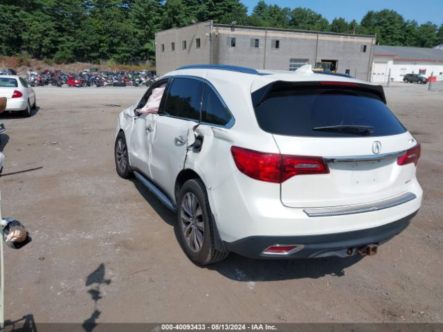 5FRYD4H65EB002826 Acura Mdx Technology Pkg W/entertainment Pkg