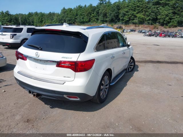 5FRYD4H65EB002826 Acura Mdx Technology Pkg W/entertainment Pkg