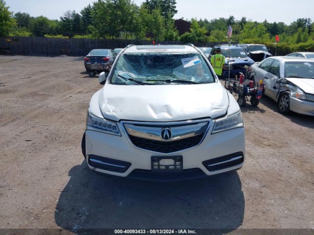 5FRYD4H65EB002826 Acura Mdx Technology Pkg W/entertainment Pkg