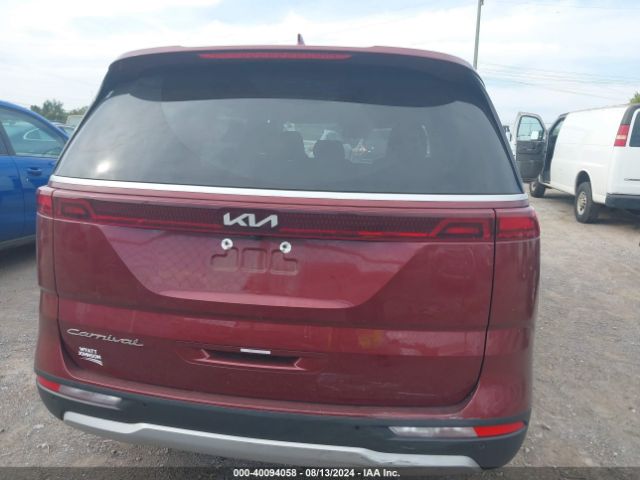 KNDNB4H37N6092492 KIA Carnival Mpv Lx Seat Package