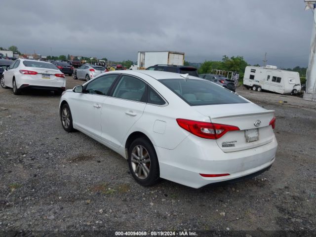 5NPE24AF7GH341824 Hyundai SONATA SE