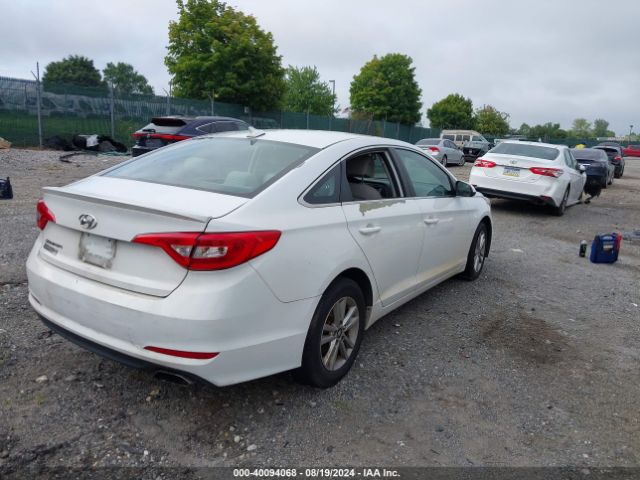 5NPE24AF7GH341824 Hyundai SONATA SE