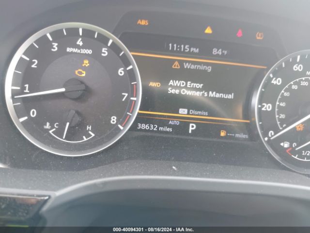 5N1DL1ES3NC330631 Infiniti Qx60 Pure Awd