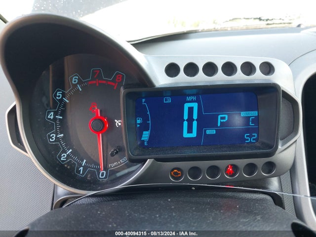 40094315 :رقم المزاد ، 1G1JC5SH2E4213715 vin ، 2014 Chevrolet Sonic Lt Auto مزاد بيع