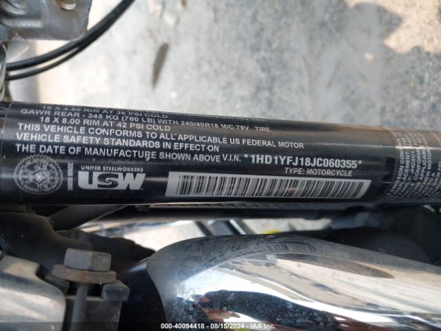 2018 HARLEY-DAVIDSON FLFB 1HD1YFJ18JC060355 Photo 9