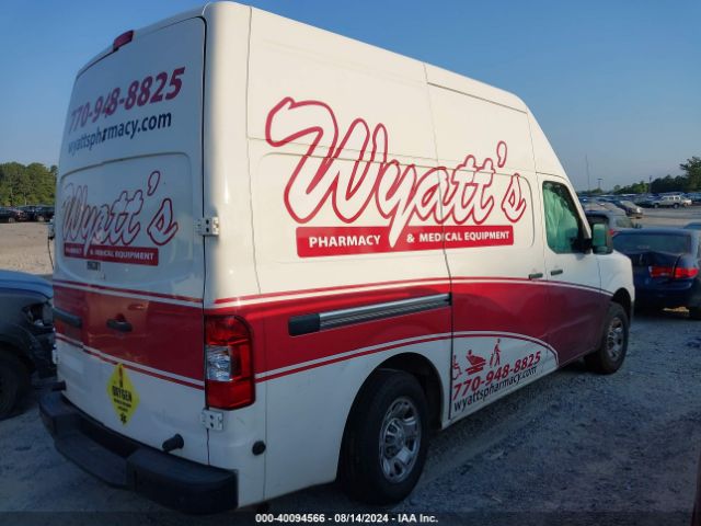 1N6BF0LY4KN810579 Nissan Nv Cargo Nv2500 Hd Sv V6