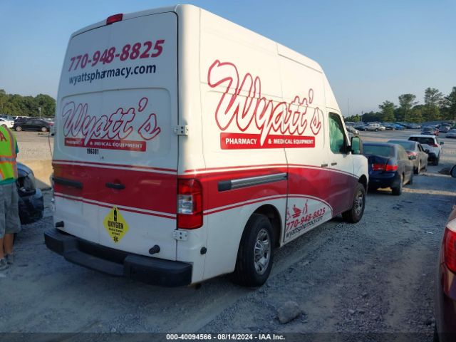 1N6BF0LY4KN810579 Nissan Nv Cargo Nv2500 Hd Sv V6