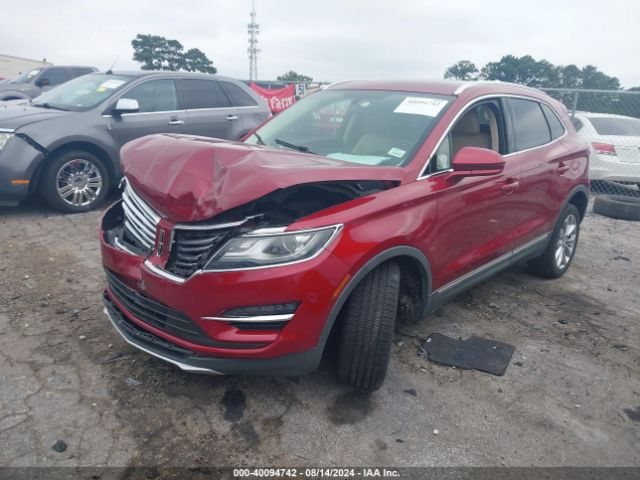 5LMCJ2C96HUL22316 Lincoln MKC SELECT