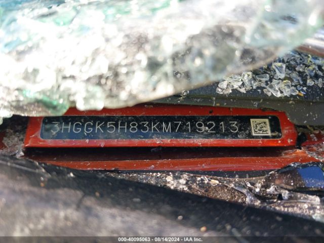 3HGGK5H83KM719213 Honda FIT EX