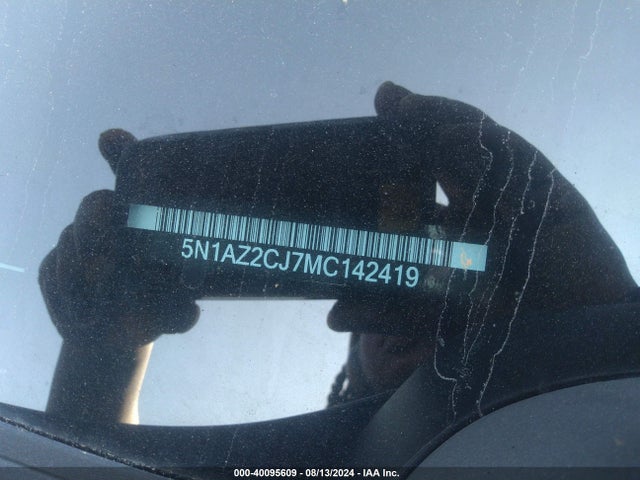 5N1AZ2CJ7MC142419 Nissan Murano Sl Fwd