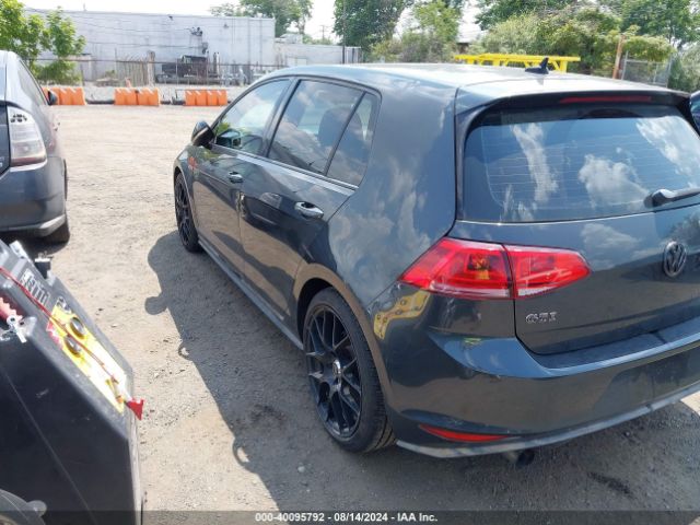 3VW4T7AU0FM017161 Volkswagen Golf Gti 2.0t Se 4-door