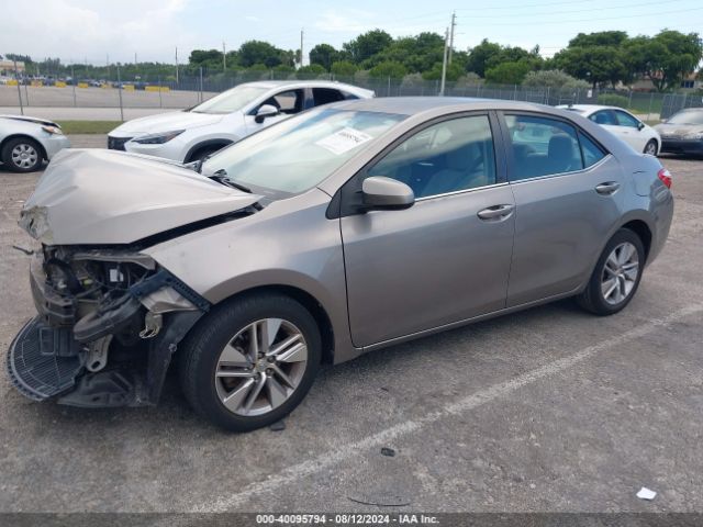 5YFBPRHE2EP099426 Toyota Corolla Le Eco Plus