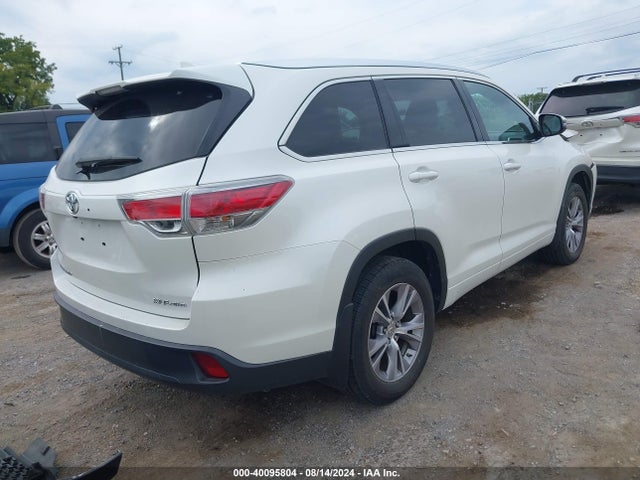 Toyota Highlander Xle V6 2014 5TDJKRFH1ES047252 Image 4