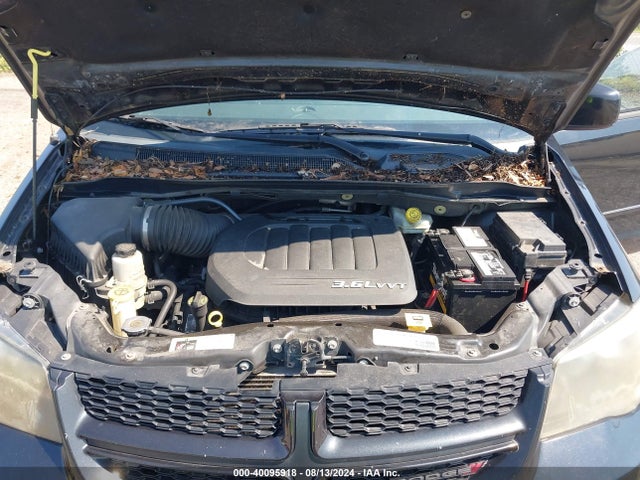 Dodge Grand Caravan Sxt 30th Anniversary 2014 2C4RDGCG2ER417114 Image 10