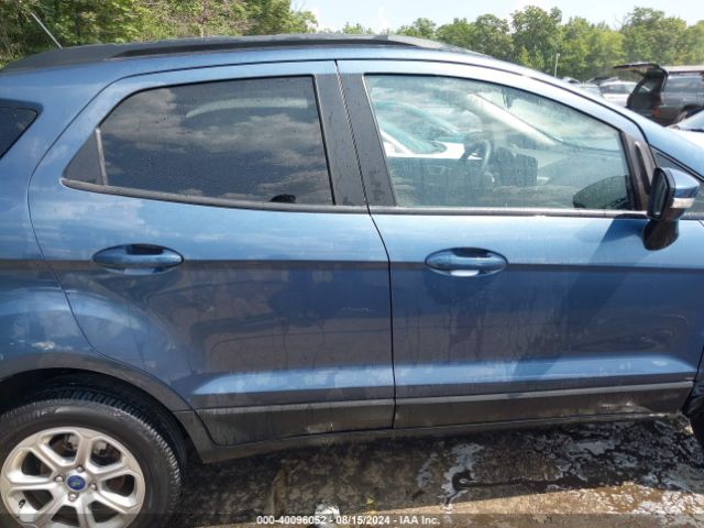 MAJ6S3GL6MC436805 Ford Ecosport Se