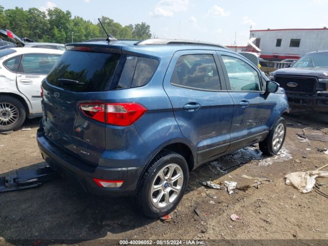 MAJ6S3GL6MC436805 Ford Ecosport Se