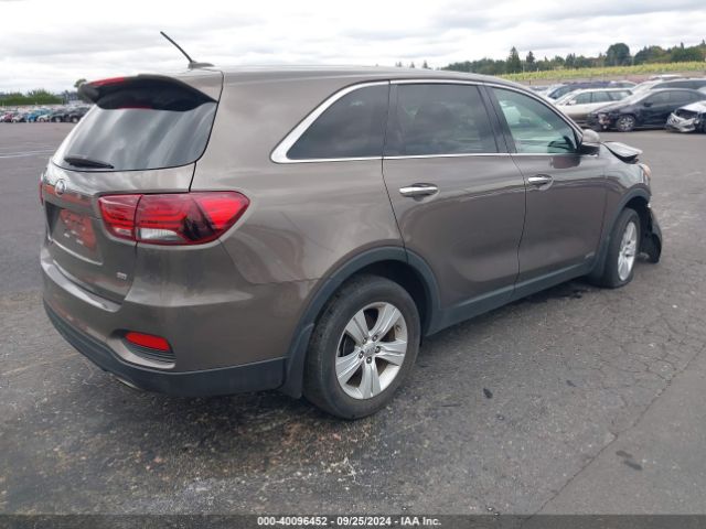 5XYPGDA39KG538395 KIA Sorento 2.4l Lx