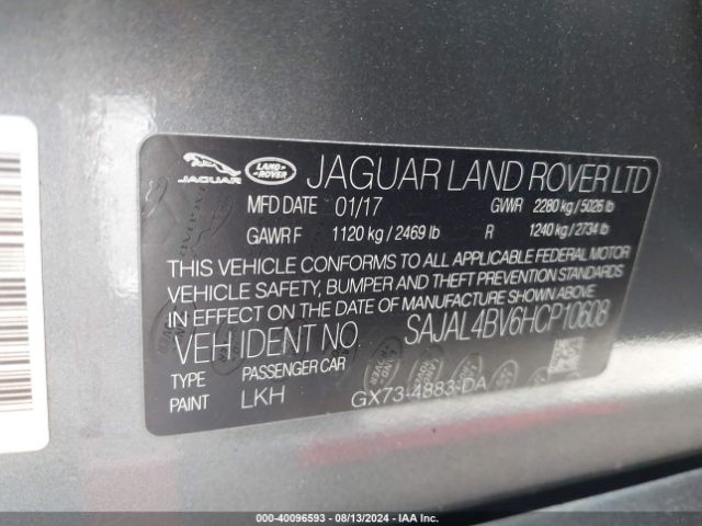 SAJAL4BV6HCP10608 Jaguar Xe 35t R-sport