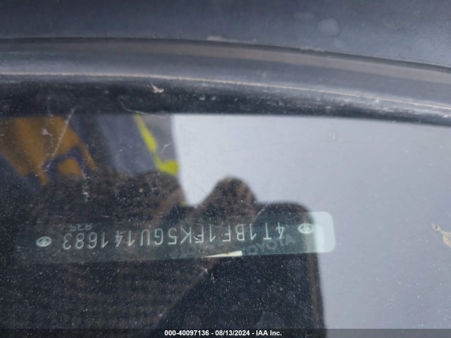 Toyota CAMRY SE 2016 4T1BF1FK5GU141683 Image 9