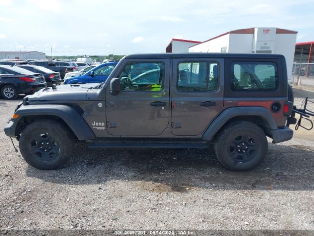 1C4HJXDN0LW310407 Jeep Wrangler Unlimited Sport 4x4