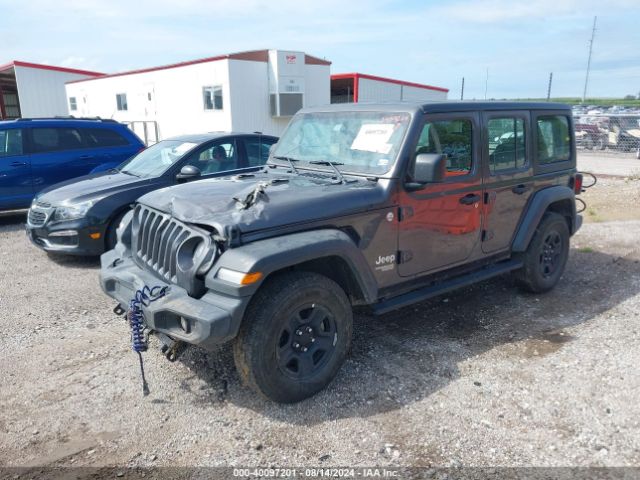 1C4HJXDN0LW310407 Jeep Wrangler Unlimited Sport 4x4