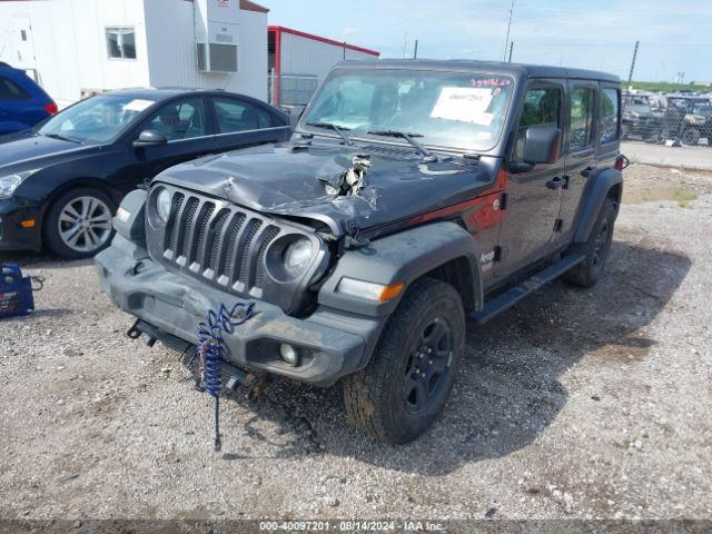 1C4HJXDN0LW310407 Jeep Wrangler Unlimited Sport 4x4