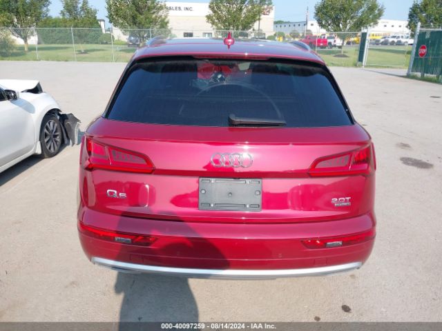 WA1BNAFY5J2178838 Audi Q5 2.0t Premium/2.0t Tech Premium