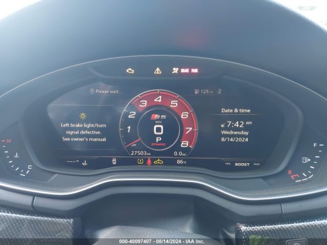 WAUB4CF58KA094639 Audi S5 3.0t Premium