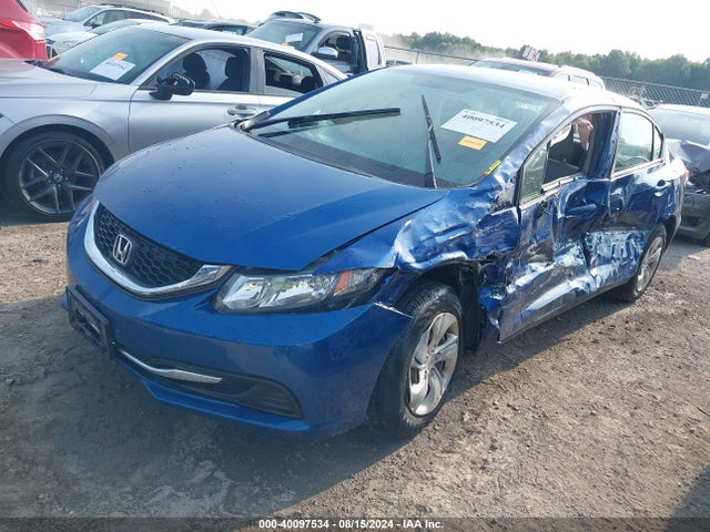 Honda Civic Lx 2015 19XFB2F51FE094098 Image 2