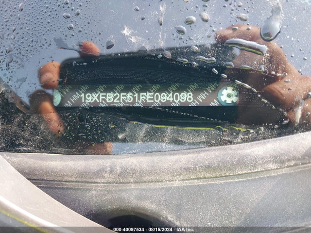 Honda Civic Lx 2015 19XFB2F51FE094098 Image 9