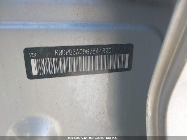 KIA Sportage Lx 2016 KNDPB3AC9G7844820 Image 9