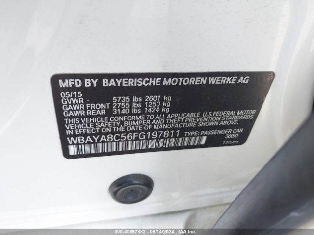 WBAYA8C56FG197811 BMW 750i