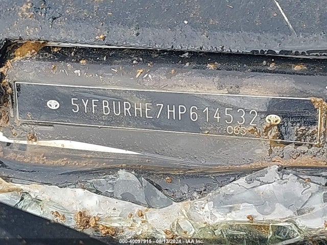 Toyota COROLLA SE 2017 5YFBURHE7HP614532 Image 9