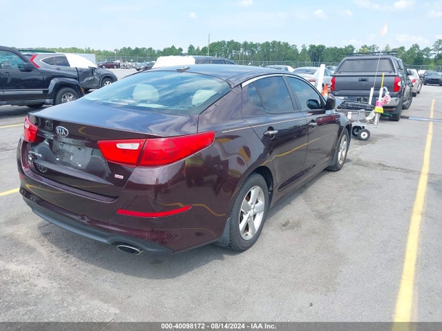 KIA Optima Lx 2014 5XXGM4A73EG273994 Image 4