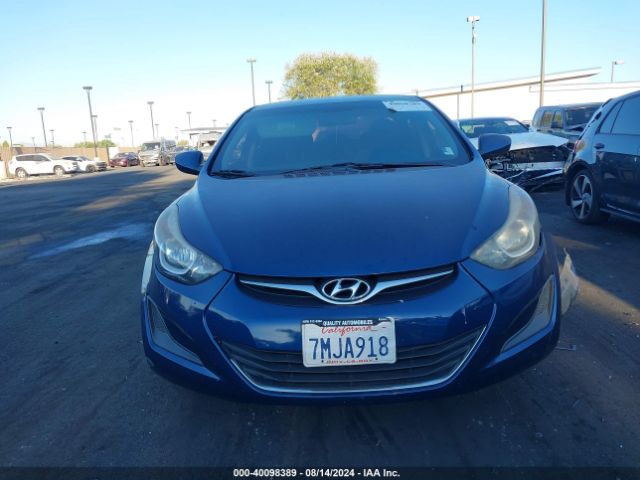 5NPDH4AE2GH717296 Hyundai ELANTRA SE