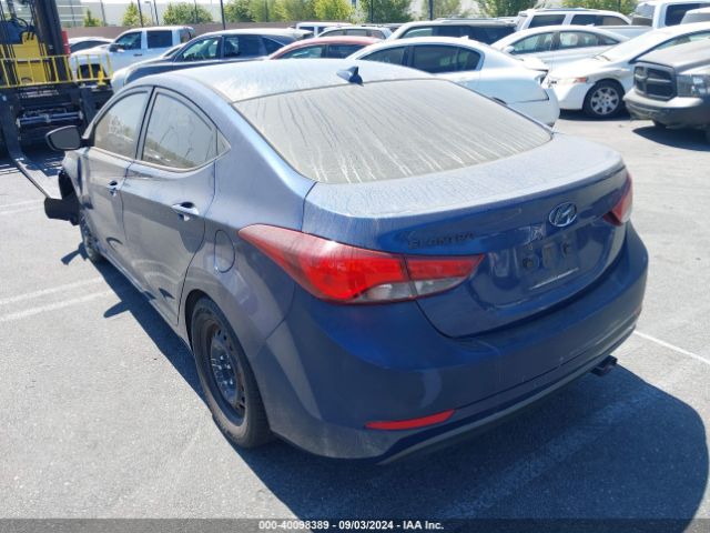 5NPDH4AE2GH717296 Hyundai ELANTRA SE