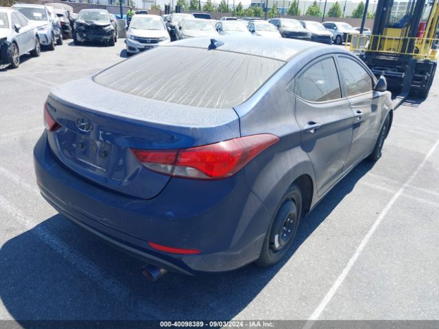 5NPDH4AE2GH717296 Hyundai ELANTRA SE