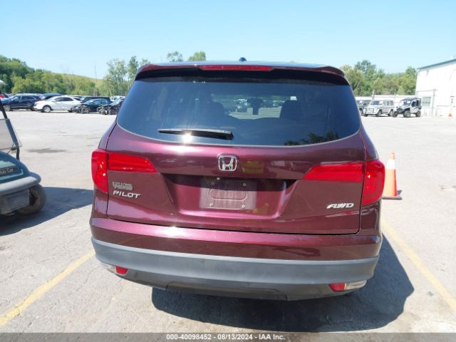 5FNYF6H37GB002102 Honda Pilot Ex