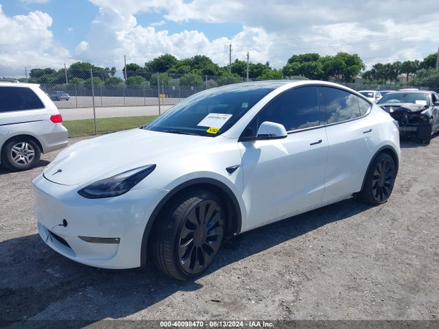 2022 TESLA MODEL Y 7SAYGDEFXNF505686 Photo 1