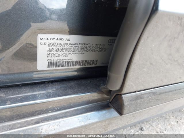 WAULSAF82RN008513 Audi S8 4.0t