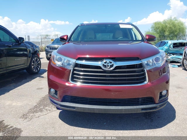 Toyota Highlander Xle V6 2016 5TDKKRFH8GS177410 Image 12